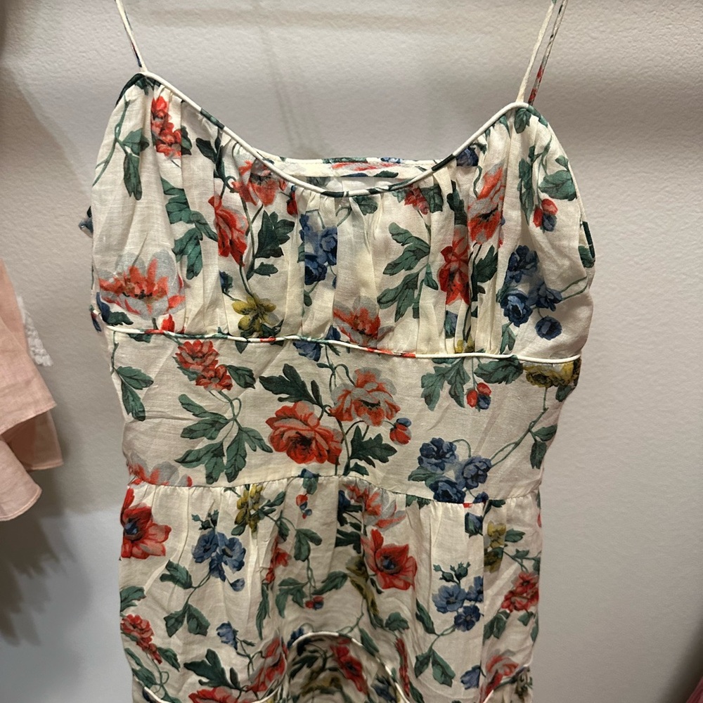 Floral Spaghetti Strap Maxi Dress